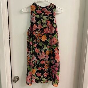Speechless floral high-neck dress size large